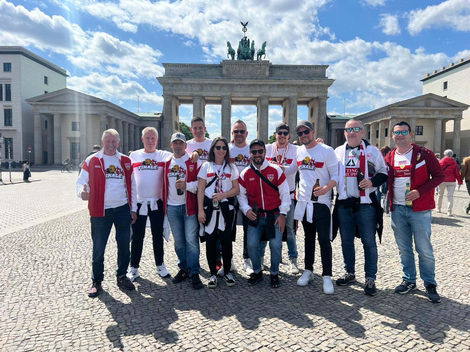 VfB Stuttgart Pokalfinale - Sala Weiss-Rot in Berlin